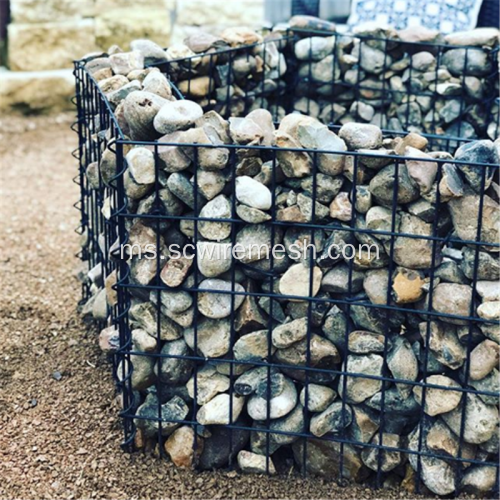 PVC Galvanized Welded Gabion Garden Mesh Wall